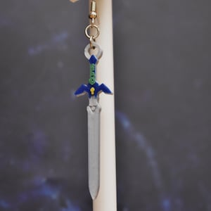 Legend of Zelda Master Sword Earrings