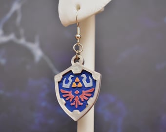 Legend of Zelda Hylian Shield Earrings