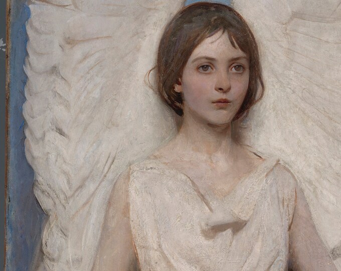 Abbott Handerson Thayer - Angel 1887 - Angels - Digital Art Download