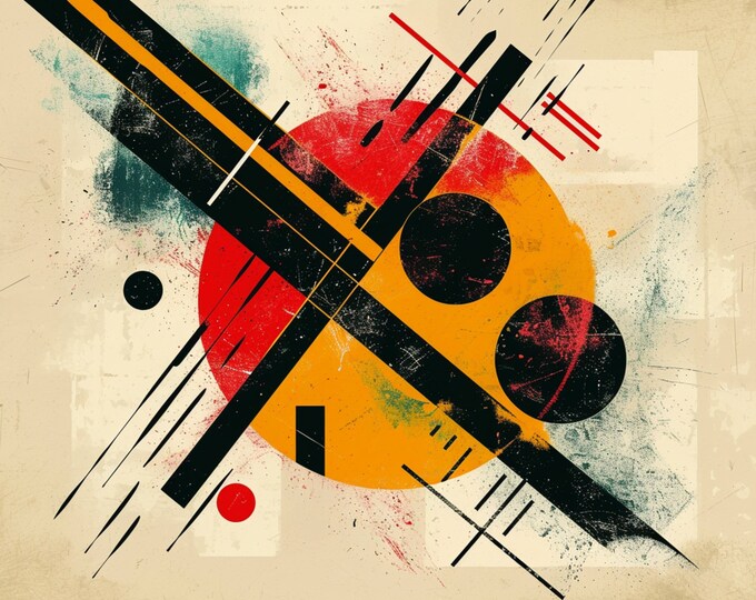 Abstract Geometric Art - Illustration 4