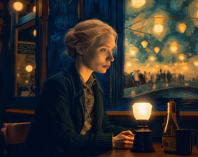 Woman in a Cafe - The Light of My Soul - Ronald MacLennan