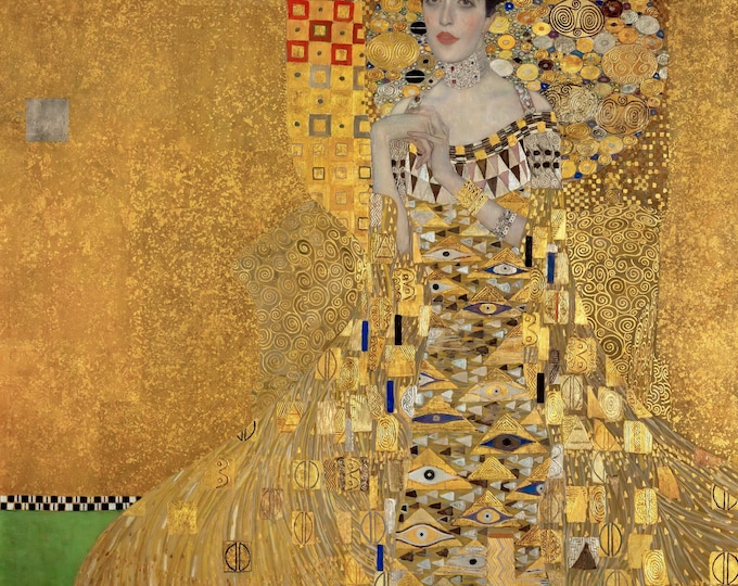 Gustav Klimt - Portrait of Adele Bloch-Bauer I 1907