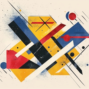 Abstract Geometric Art - Illustration 2