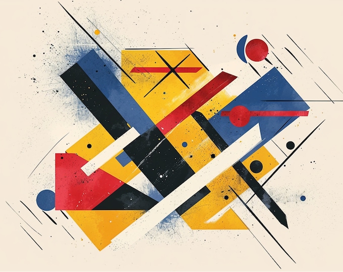 Abstract Geometric Art - Illustration 2