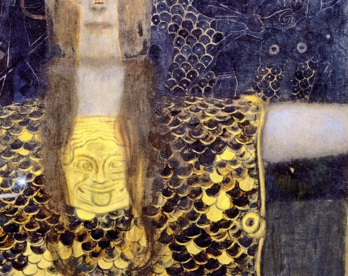 Pallas Athena 1898 - Gustav Klimt - Art Nouveau