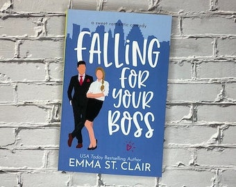 Signed Copy - Falling For Your Boss by Emma St. Clair