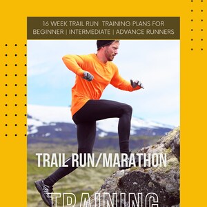 Trail Run /marathon Training Guide / Beginners Guide to Trail Running ...