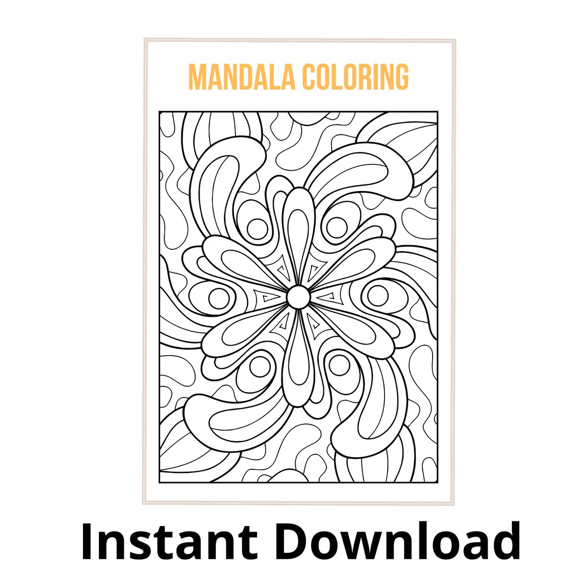 Mandala Adult Coloring Book for Dementia Patients Adult Mandala