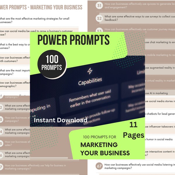 Prompts Chat Gpt Business Plan Etsy