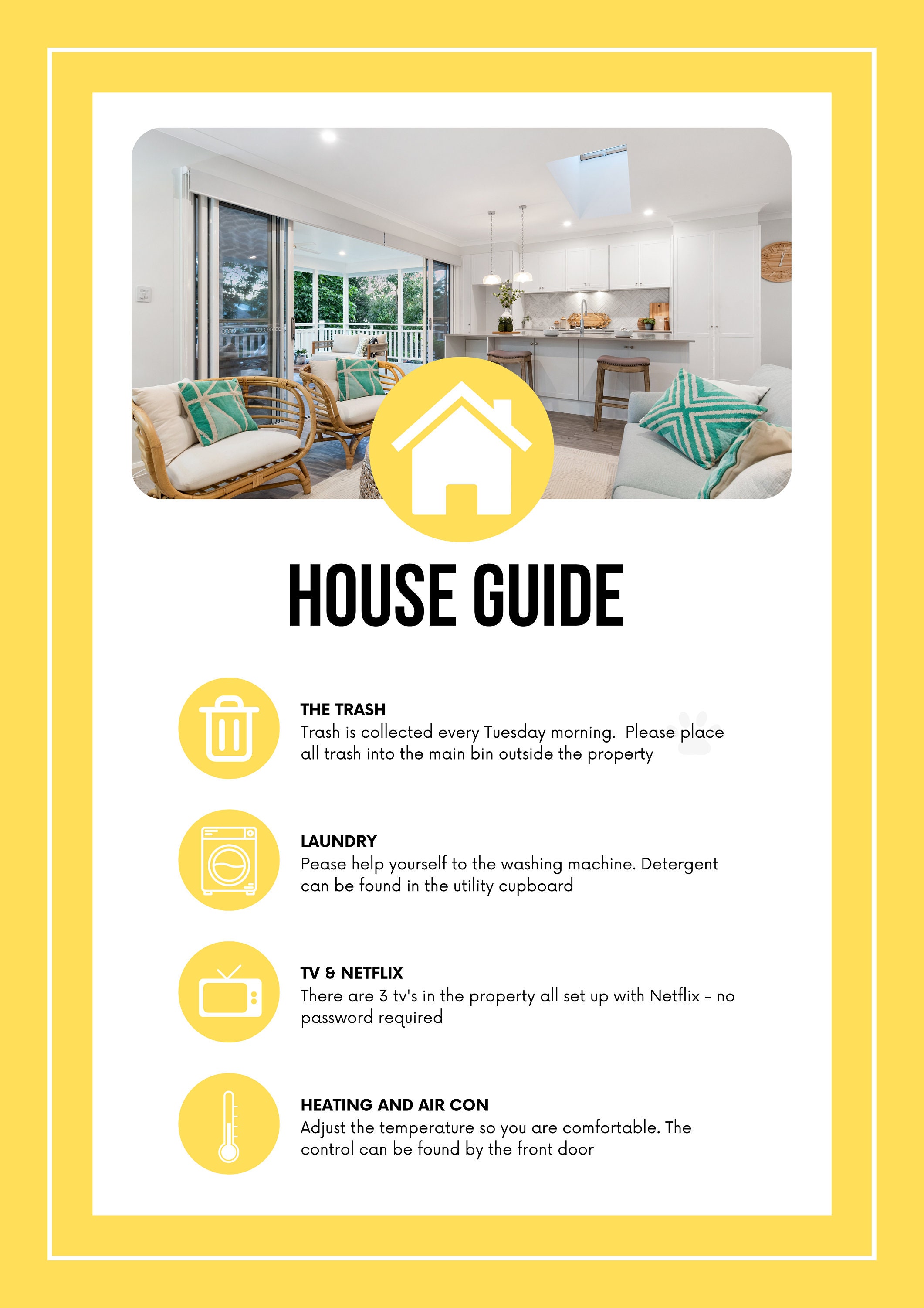 Airbnb &amp; Host Printable Editable Signs Editable Airbnb - Etsy Portugal