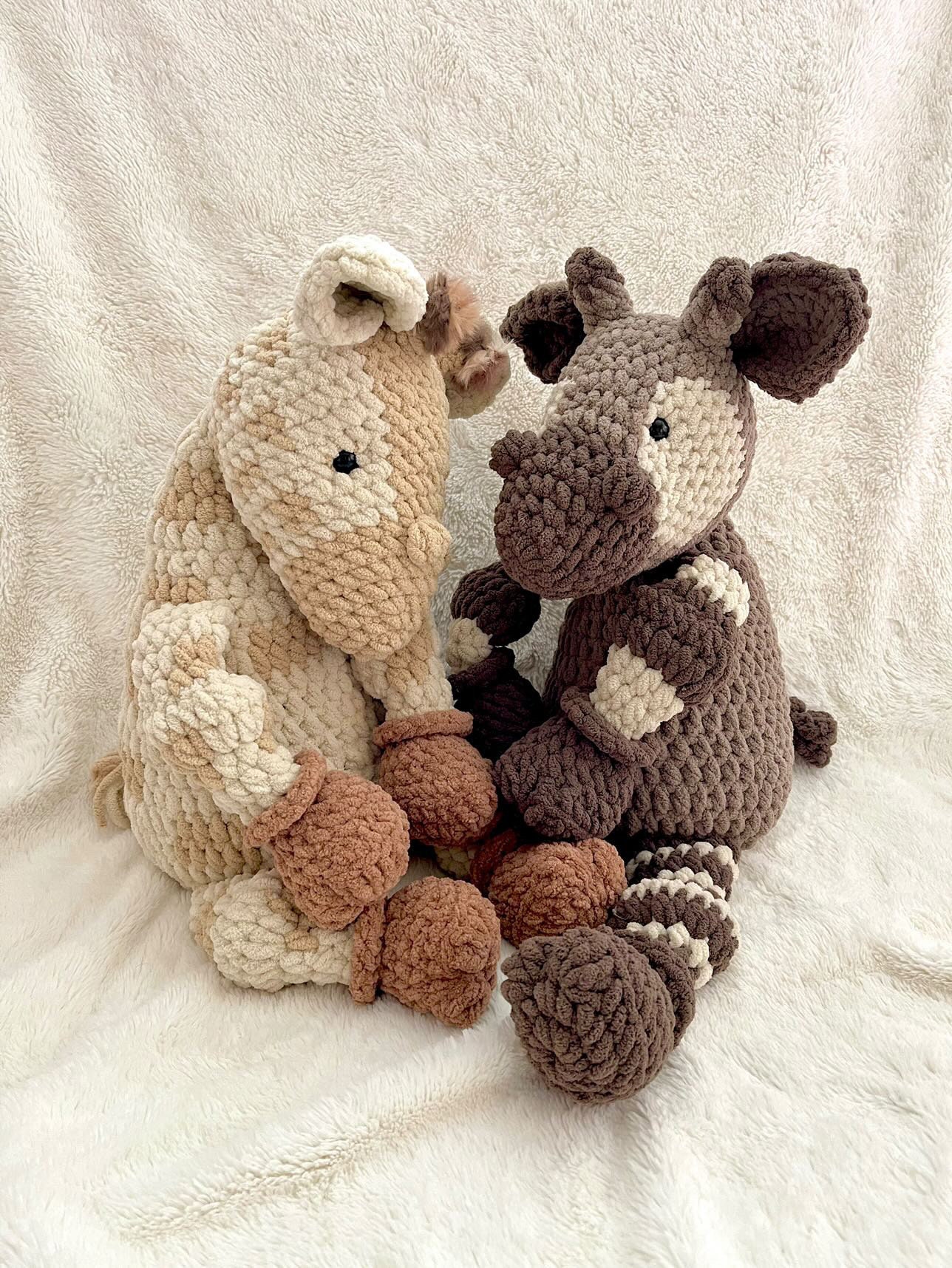 Large & Mini Giraffe/okapi Crochet Pattern Amigurumi - Etsy