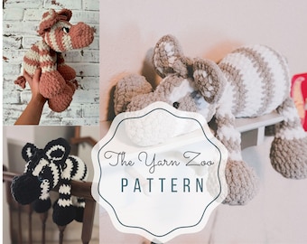 Zebra Crochet Pattern - Amigurumi