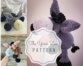 Donkey Crochet Pattern - Amigurumi