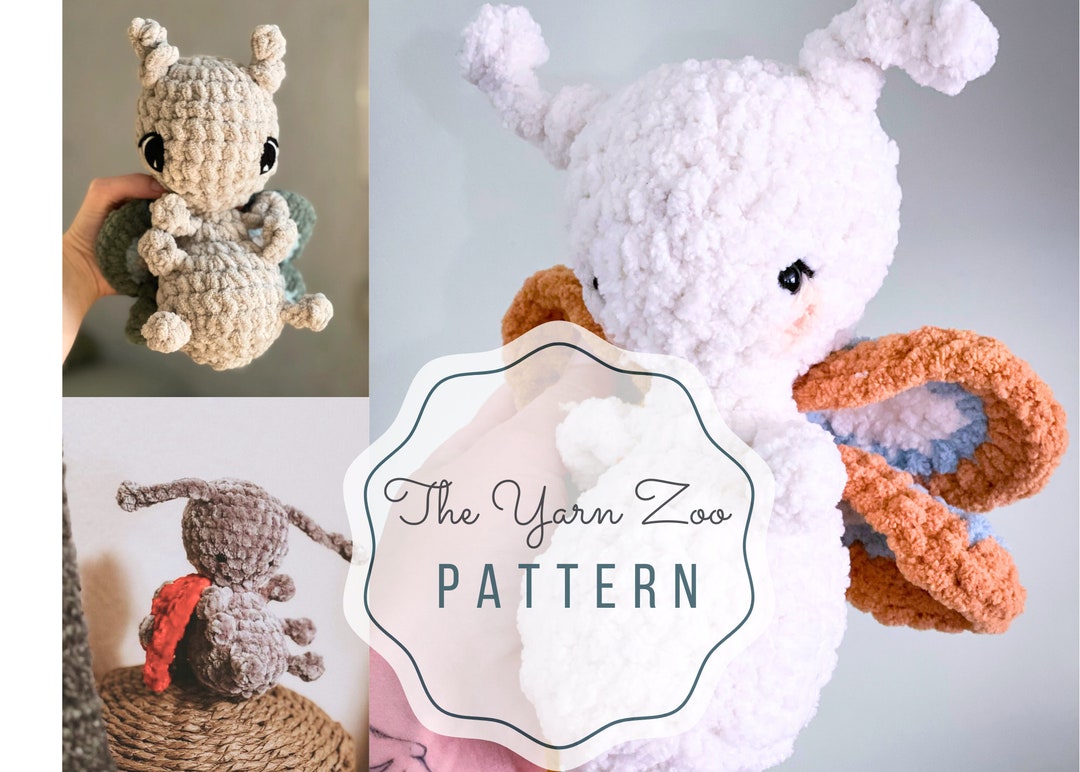 Bug/butterfly Crochet Pattern - Amigurumi - Etsy