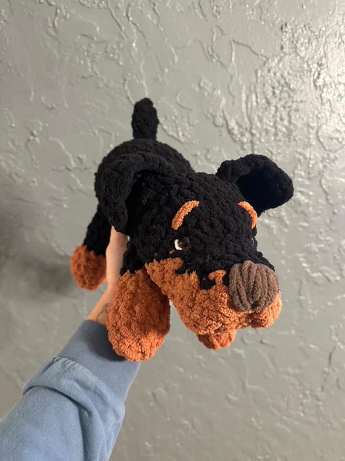 Rottweiler Crochet Pattern - Amigurumi - Etsy
