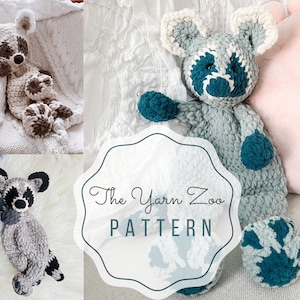 Raccoon Crochet Pattern - Amigurumi