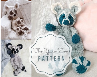 Raccoon Crochet Pattern - Amigurumi