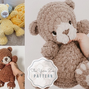Bear Crochet Pattern - Amigurumi
