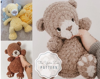 Padrão de crochê de urso - Amigurumi