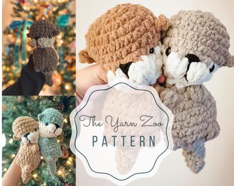 Schema Lontra all'uncinetto - Amigurumi