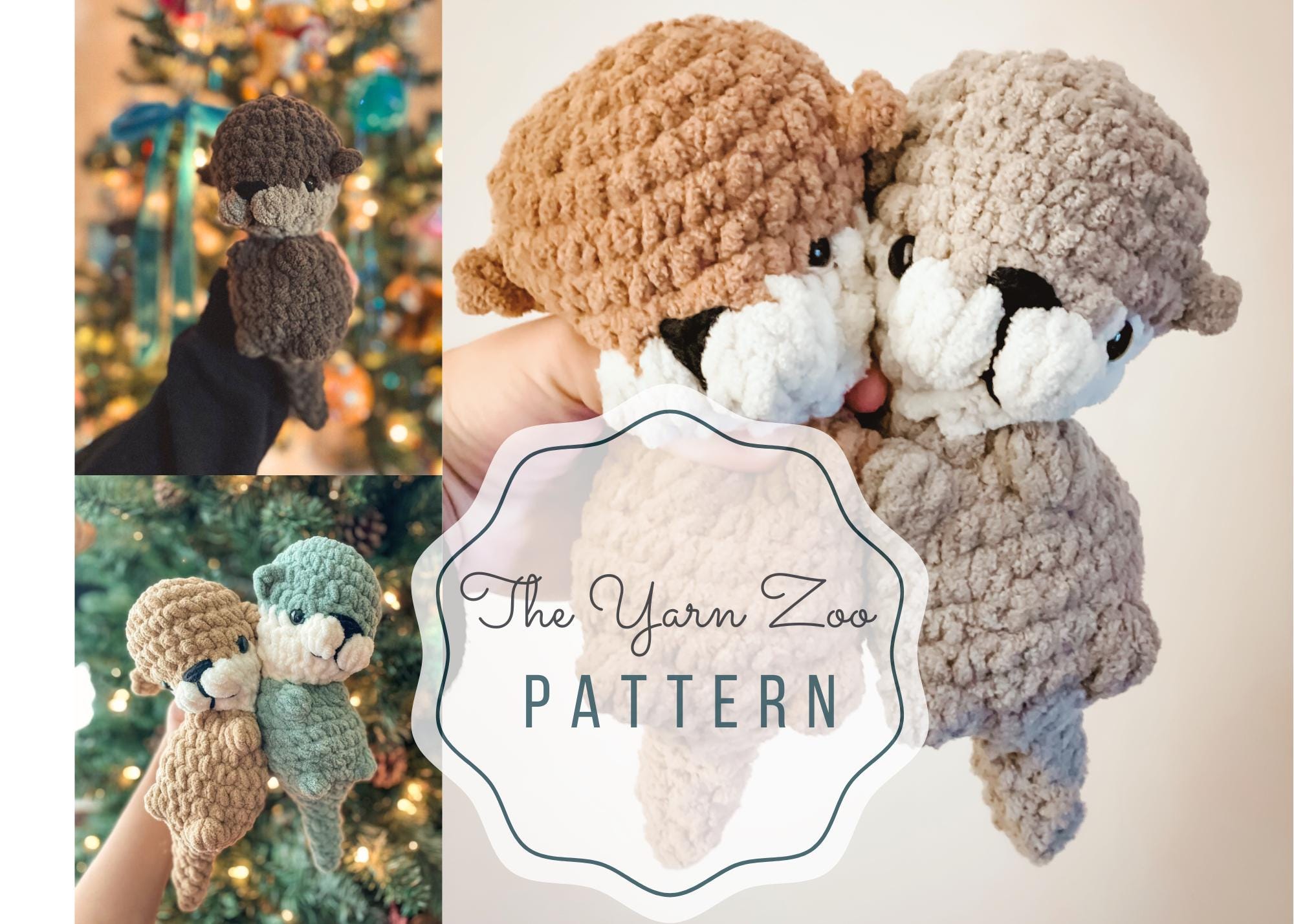 30 Otter Crochet Patterns for Cute Gifts, Nursery Decor, and Pocket-Sized Amigurumi 20 Ori the Otter Amigurumi Pattern