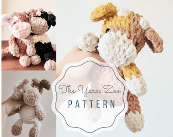 Cow Crochet Pattern - Amigurumi