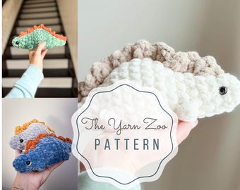 Dino Crochet Pattern - Amigurumi