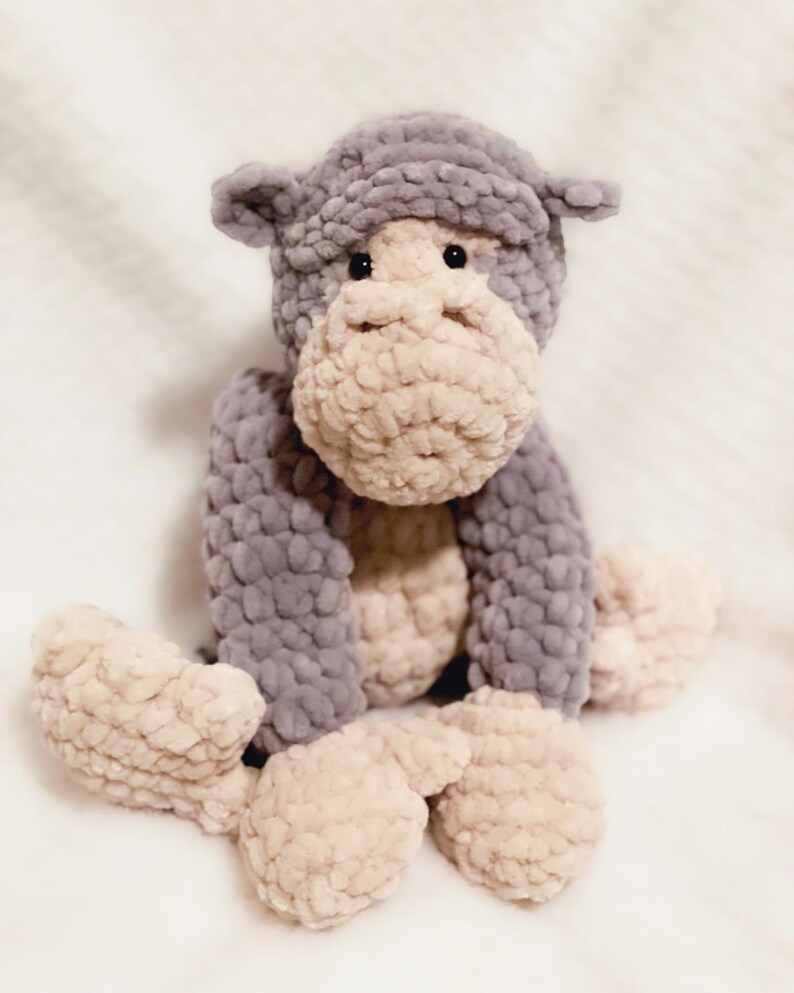 Mini Monkey & Gorilla Crochet Pattern Amigurumi Etsy