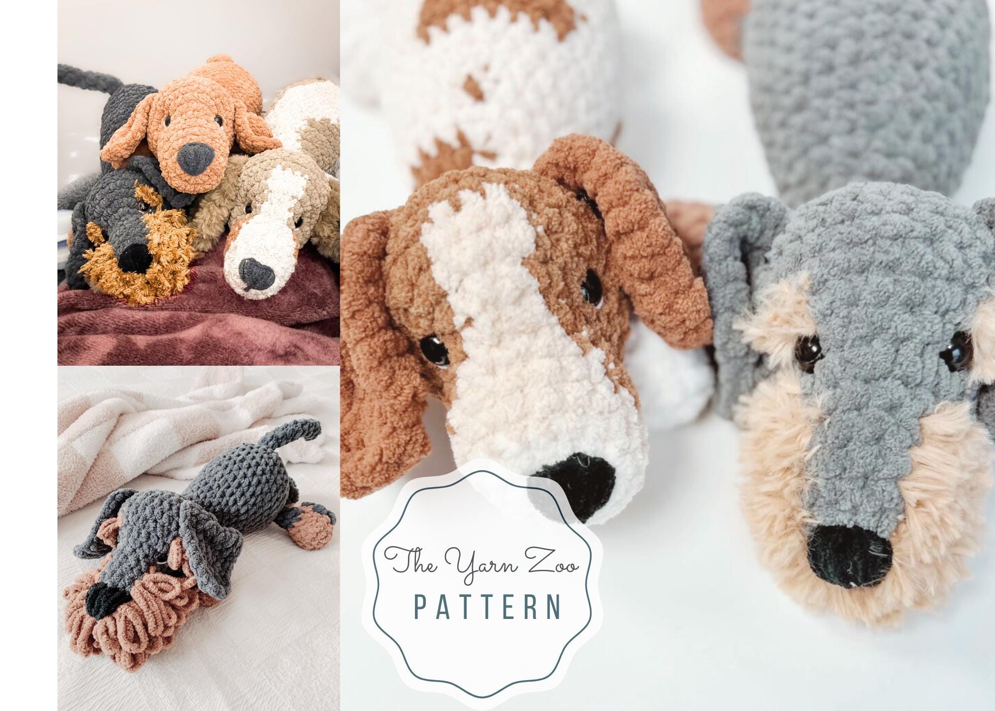 Dachshund Crochet Pattern - Amigurumi