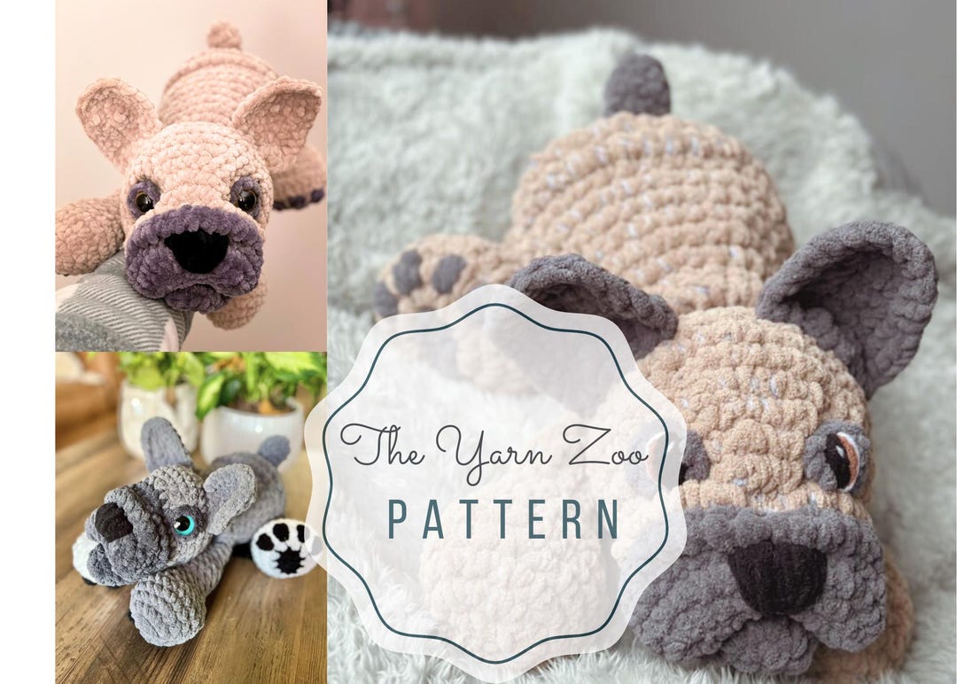 Frenchie Crochet Pattern - Amigurumi - Etsy