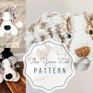 Australian Shepard Crochet Pattern - Amigurumi