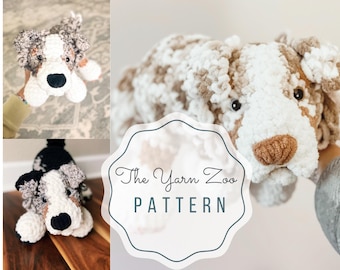 Australian Shepard Crochet Pattern - Amigurumi