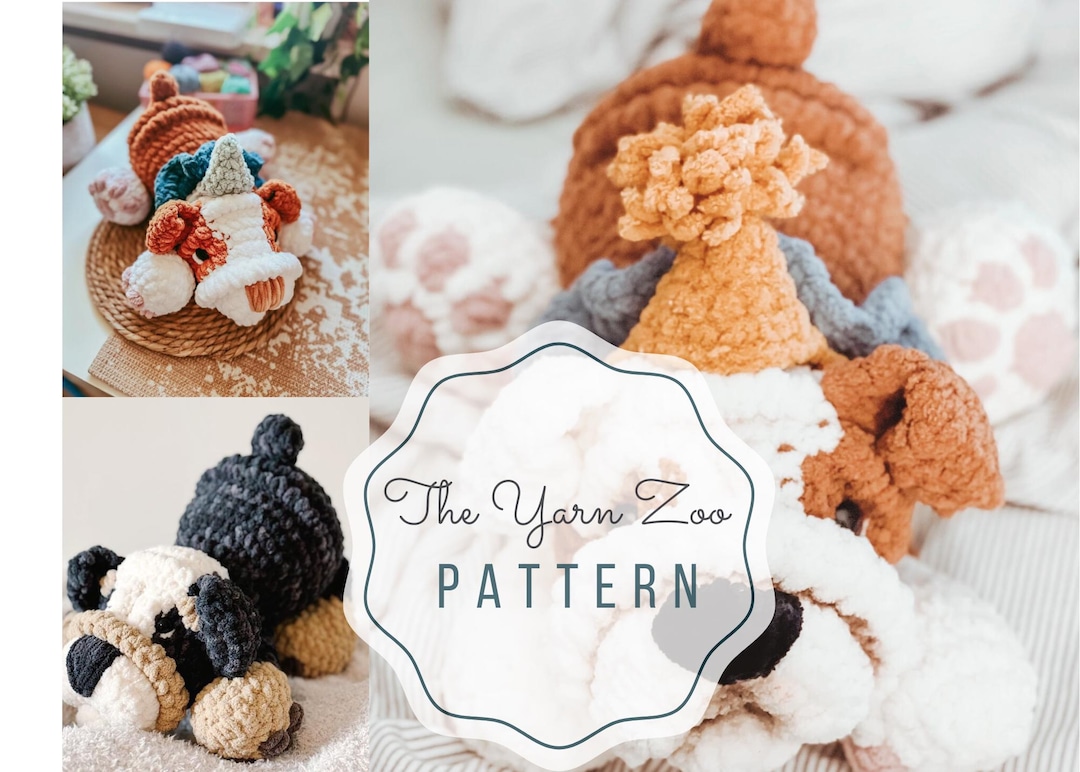 Bulldog Crochet Pattern Amigurumi Etsy