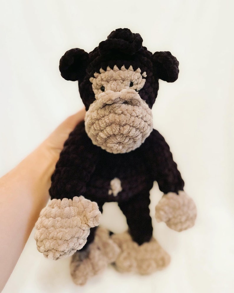 Mini Monkey & Gorilla Crochet Pattern Amigurumi Etsy