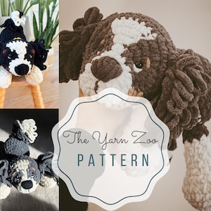 Cavalier Spaniel Crochet Pattern - Amigurumi