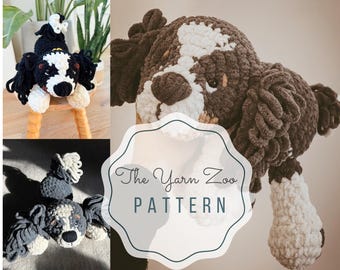 Cavalier Spaniel Crochet Pattern - Amigurumi