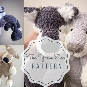 Haakpatroon wolf - amigurumi