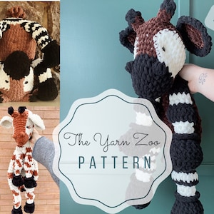 Large Giraffe/Okapi Crochet Pattern - Amigurumi
