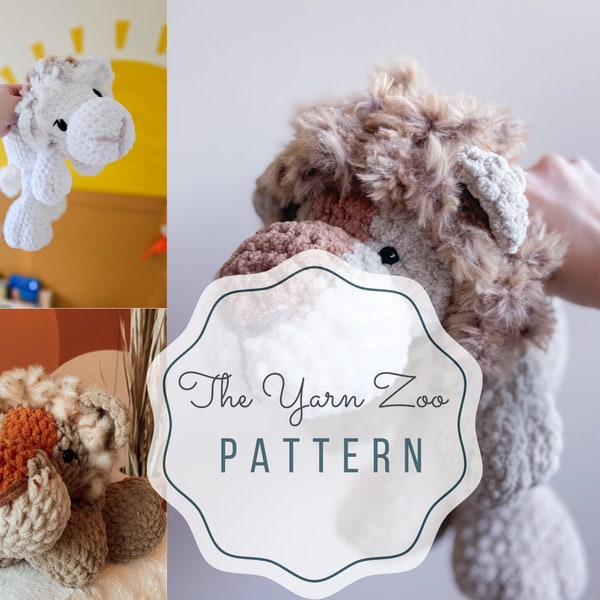 Lion Crochet Pattern - Amigurumi