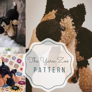 German Shepard Crochet Pattern - Amigurumi