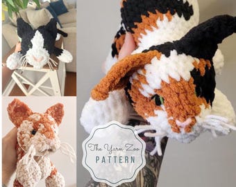 Wzór szydełkowy kota - Amigurumi