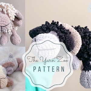 Schaf & Ziege Häkelanleitung - Amigurumi