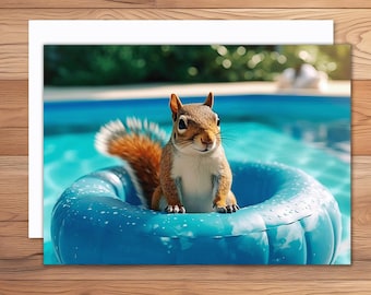 Outdoor Squirrel Inflatable Pool Toy: Ultimate Summer Fun Essential