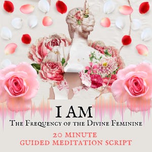 Feminine Meditation Script, 20 Minute Guided Goddess Healing Journey, Womens Retreat Planning PDF