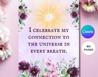 Spring Equinox Affirmation Cards | Ostara Celebration Ideas | Women’s Retreat Activity | Printable Grimoire | Divine Feminine Healing Card