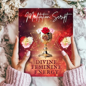 Divine Feminine Meditation Script: Guided Goddess Affirmations (PDF Download)