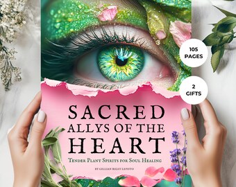Energy Healing Plants Guide, Natural Feminine Medicine, Gentle Herbalist Ritual Reference (Printable PDF)