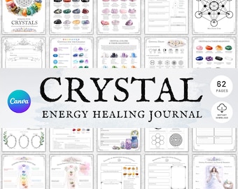 Manuale di cristalloterapia, Guida all'allineamento dei chakra, Diario di guarigione energetica (PDF)