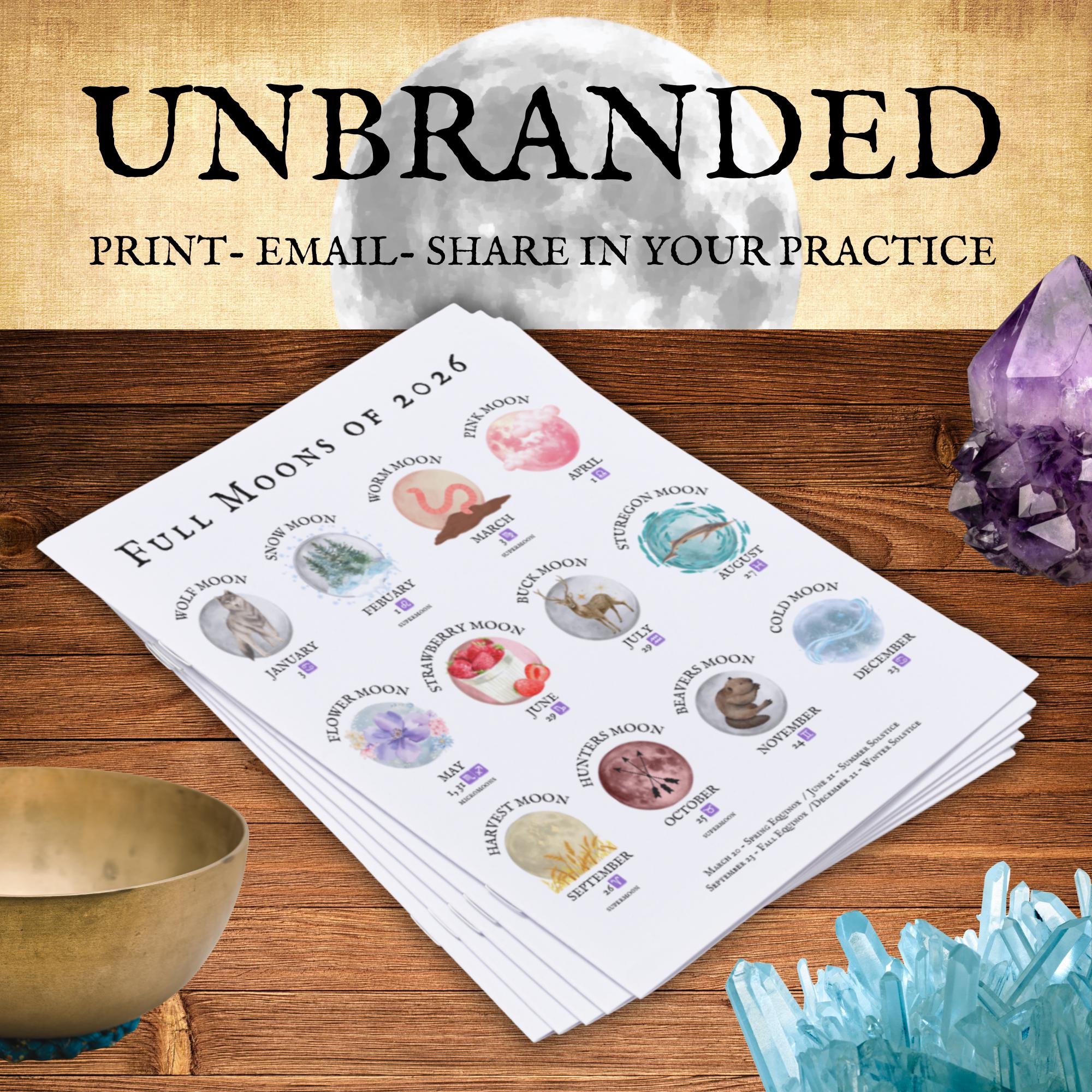Moon Phase Chart.pdf 2026 Moon Calendar, Lunar Phase Charts, Astrology Guide, Tarot Zodiac ...