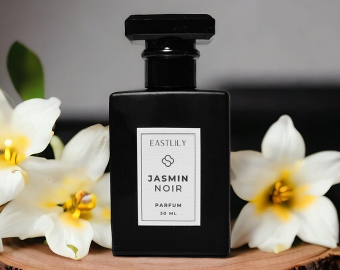 Featured listing image: Luxury Jasmin Noir Handcrafted Perfume | Exotic Jasmine & Sophisticated Floral Scent | 10 ml / 30 ml
